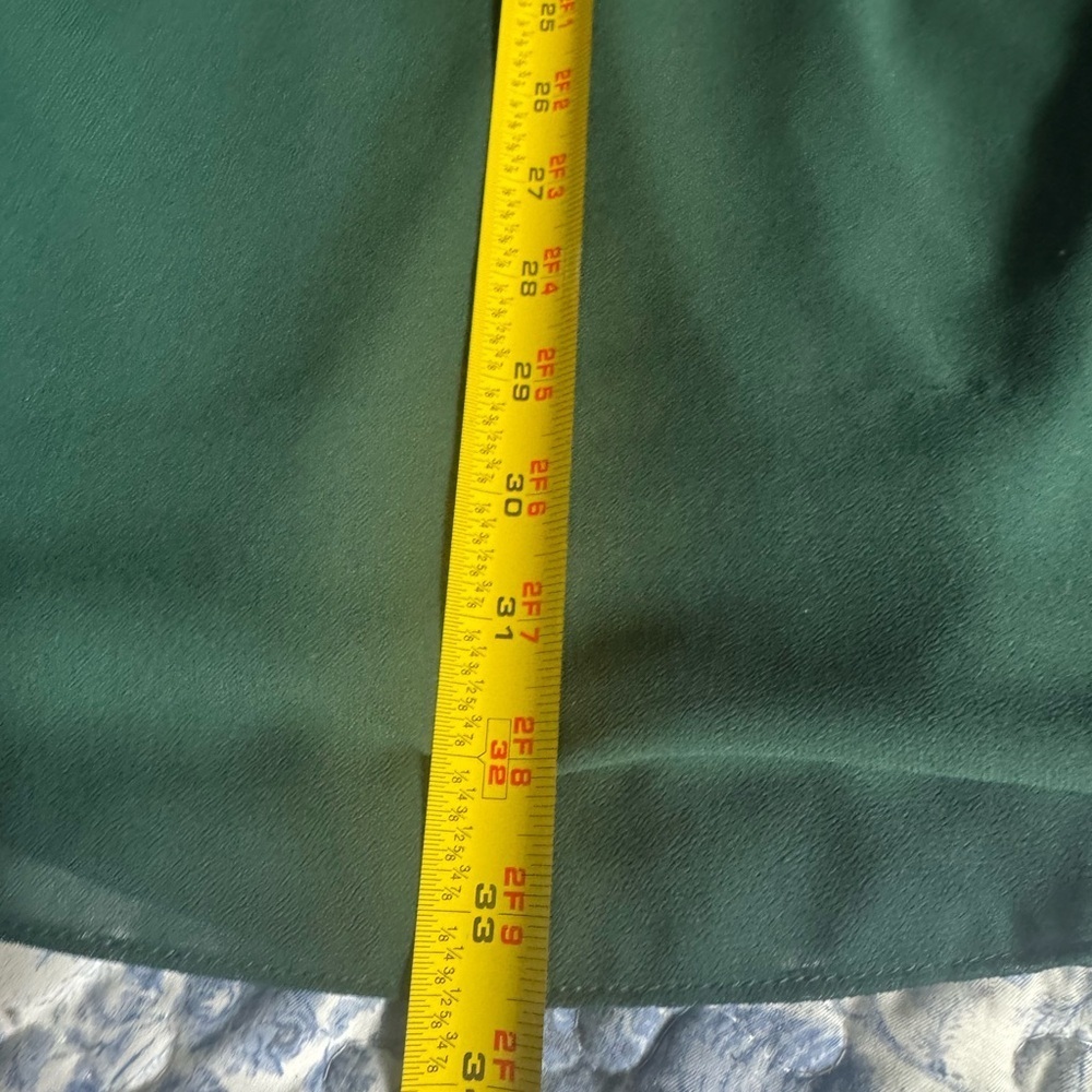 Ralph Lauren One Shoulder Green Dress - Picture 9 of 10